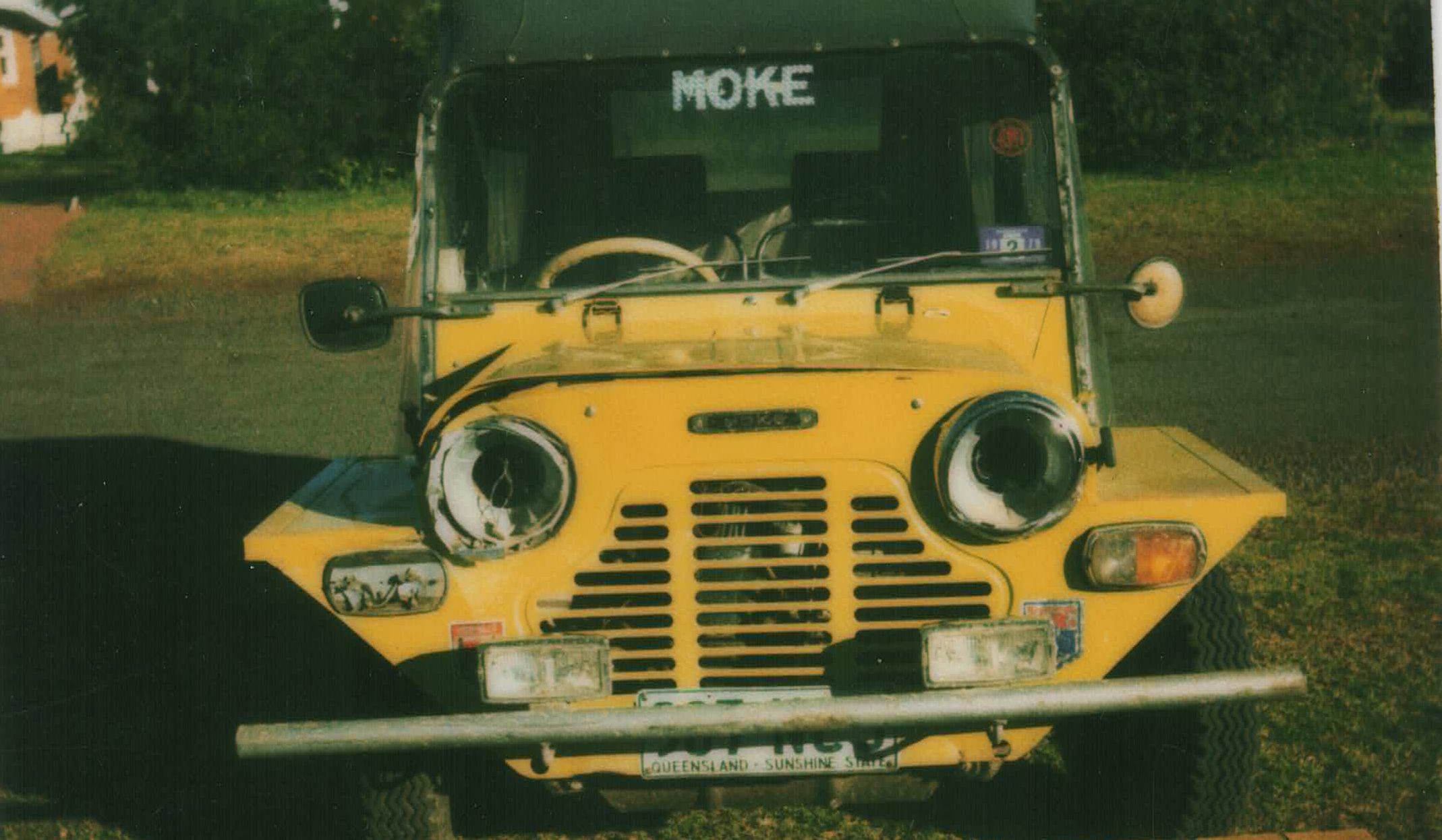 Smashed Mini Moke